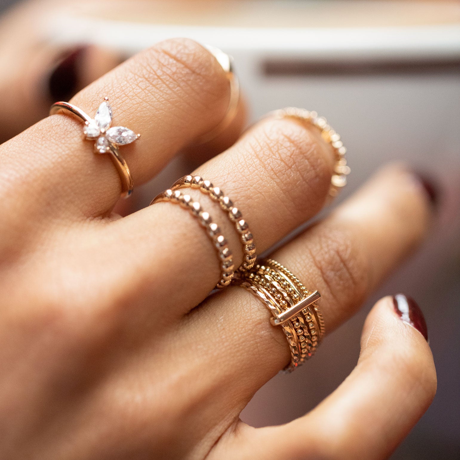 wearable weekly ring