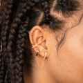 Photo accumulation earrings