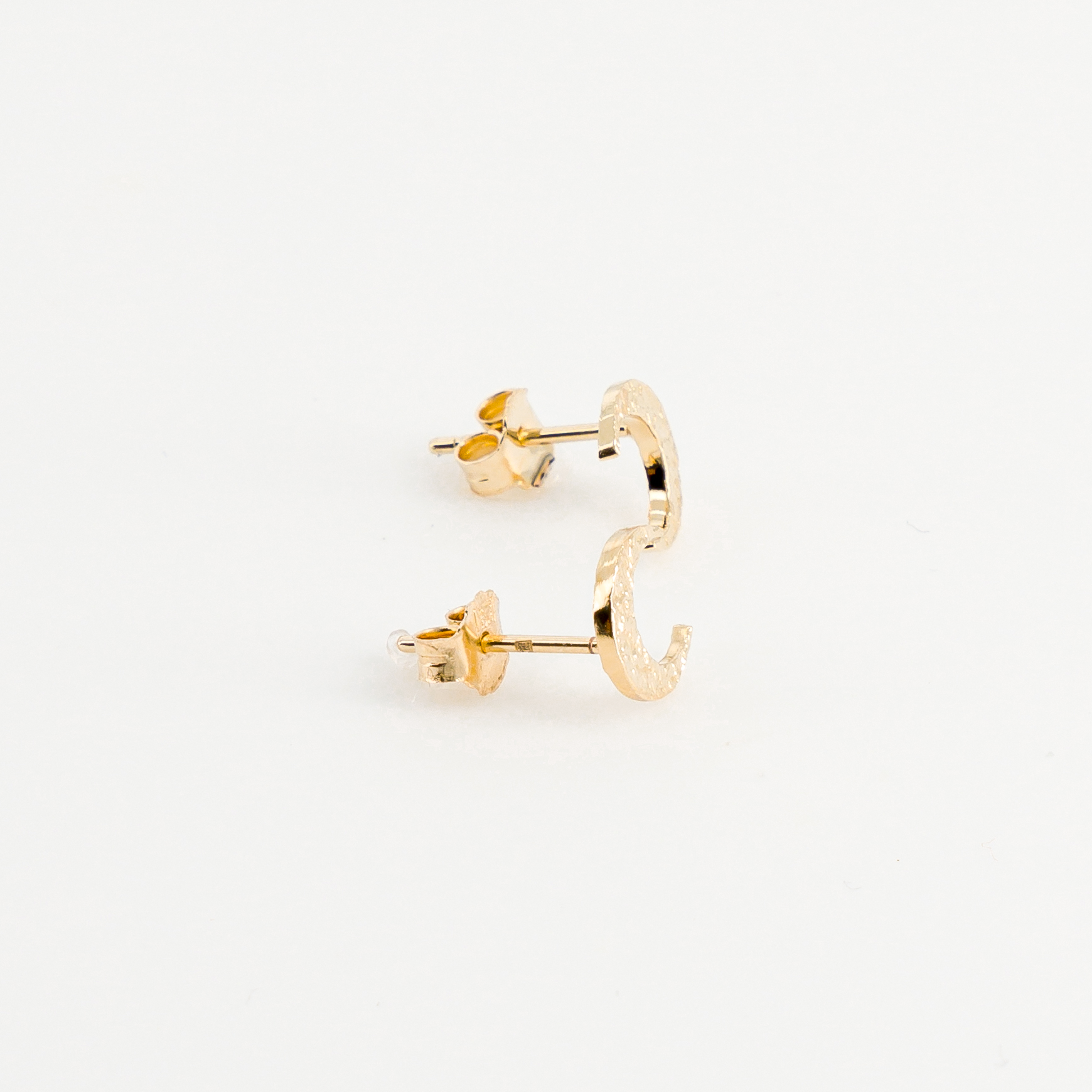 ear chips moon side view