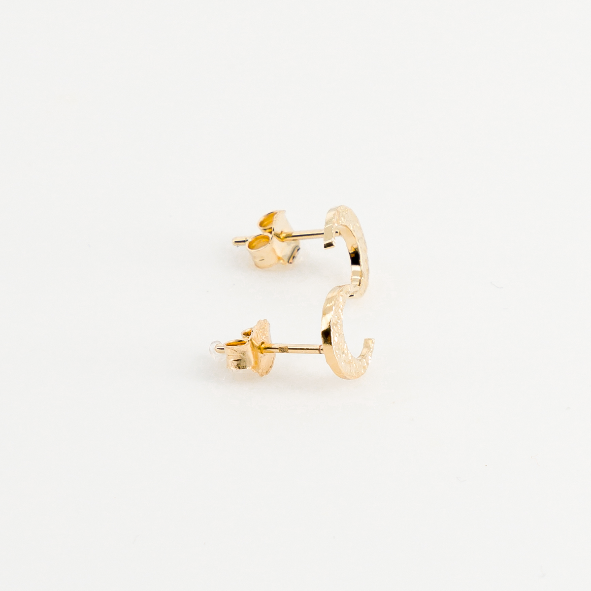 ear chips moon side view