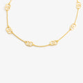 Gold-plated choker chain