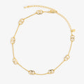 Gold-plated choker chain