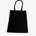 Tote Bag Noir à Motif Zébré