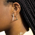 boucles d'oreille triangle