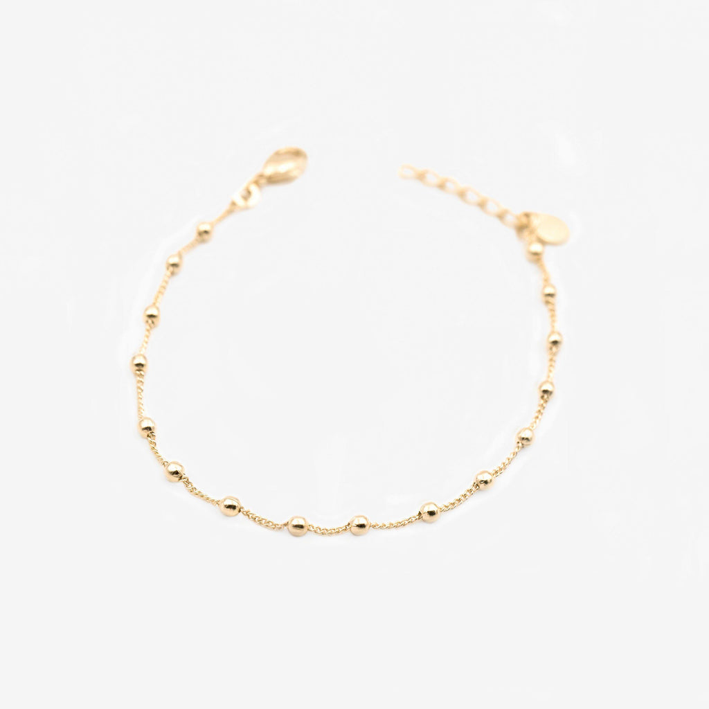 bracelet or petites boules