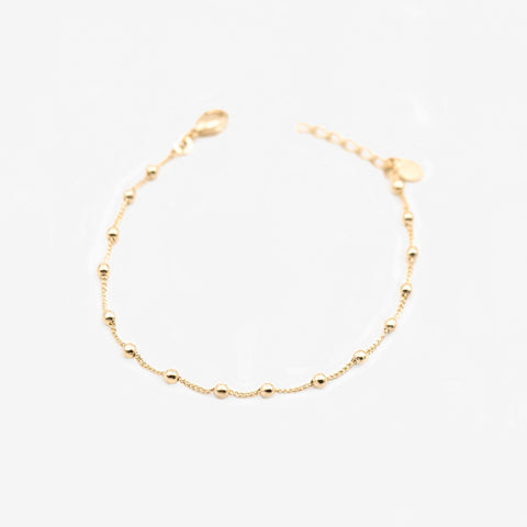 bracelet or petites boules