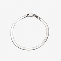 bracelet maille serpent argent